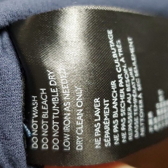 Anthro Maeve Mariposa Blue Pattern Button Front Tank - Picture 7 of 11